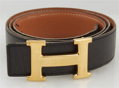 mens hermes belt black|hermes belt real price.